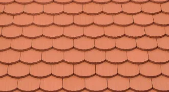 Deckfläche des Kirchenbibers in Naturrot