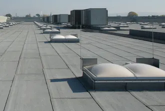 Abdichtung mit dem Flüssigkunststoff Profi-Dicht.