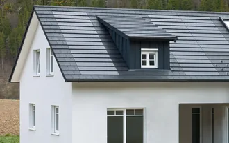 Solaranlagen auf einem Satteldach