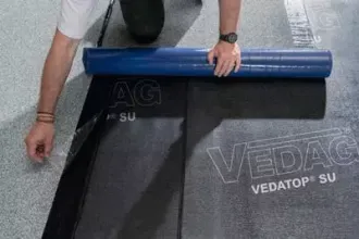 Schritt 2 Verlegung Vedag TurboDach